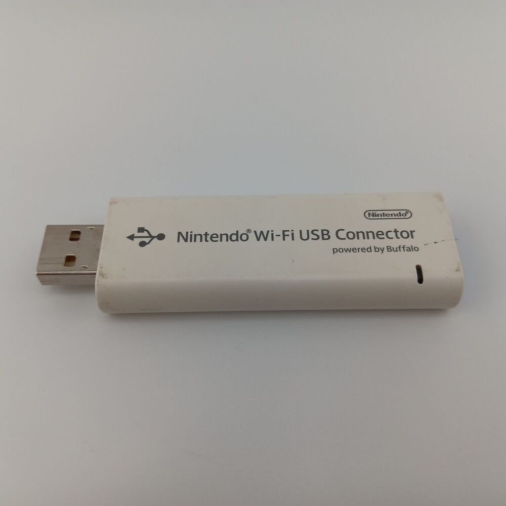 Nintendo NTR-010 (USA) Wi-Fi USB Connector White USB Wireless for DS & Wii